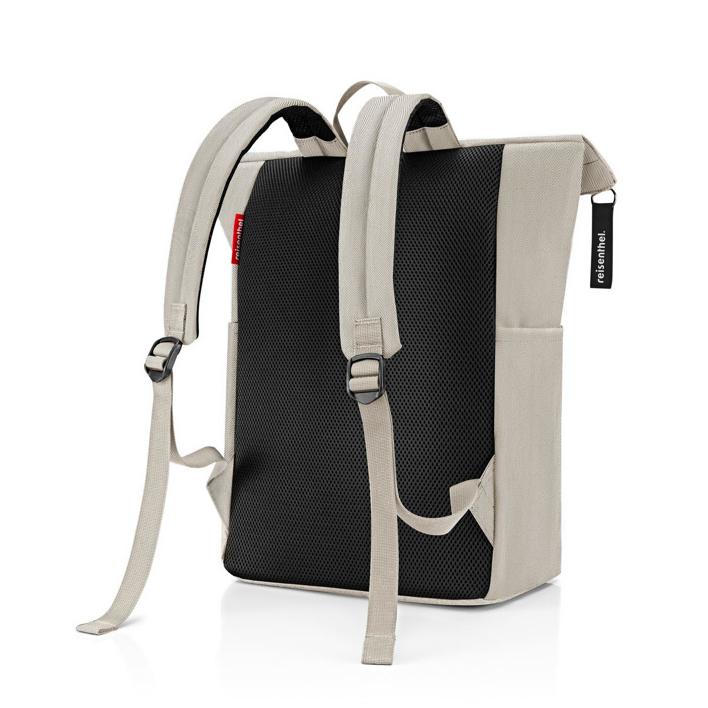 Reisenthel Freizeit-Rucksack – 22 l, recyceltes Material, Herringbone Sand