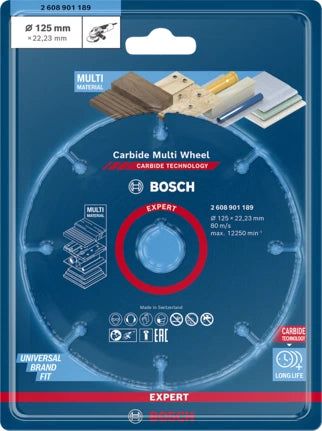 Bosch Trennscheibe, 125 mm, Blau