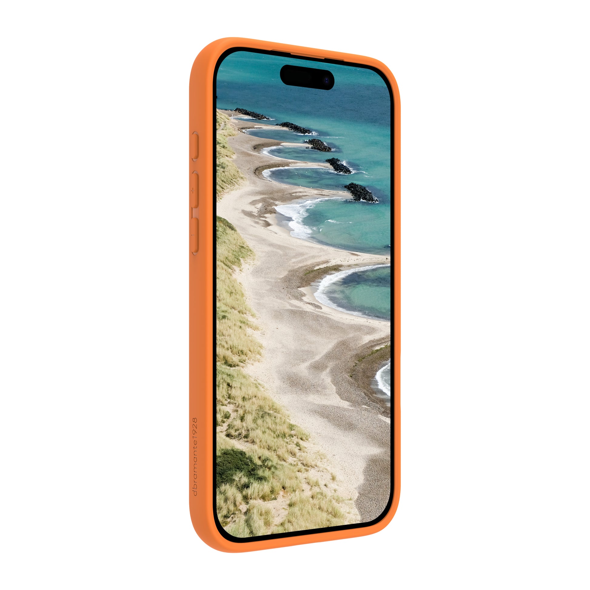 dbramante1928 Grenen MS Backcover – für Apple iPhone 17 Pro Max, Kunststoff, Orange, bis 2 m sturzsicher