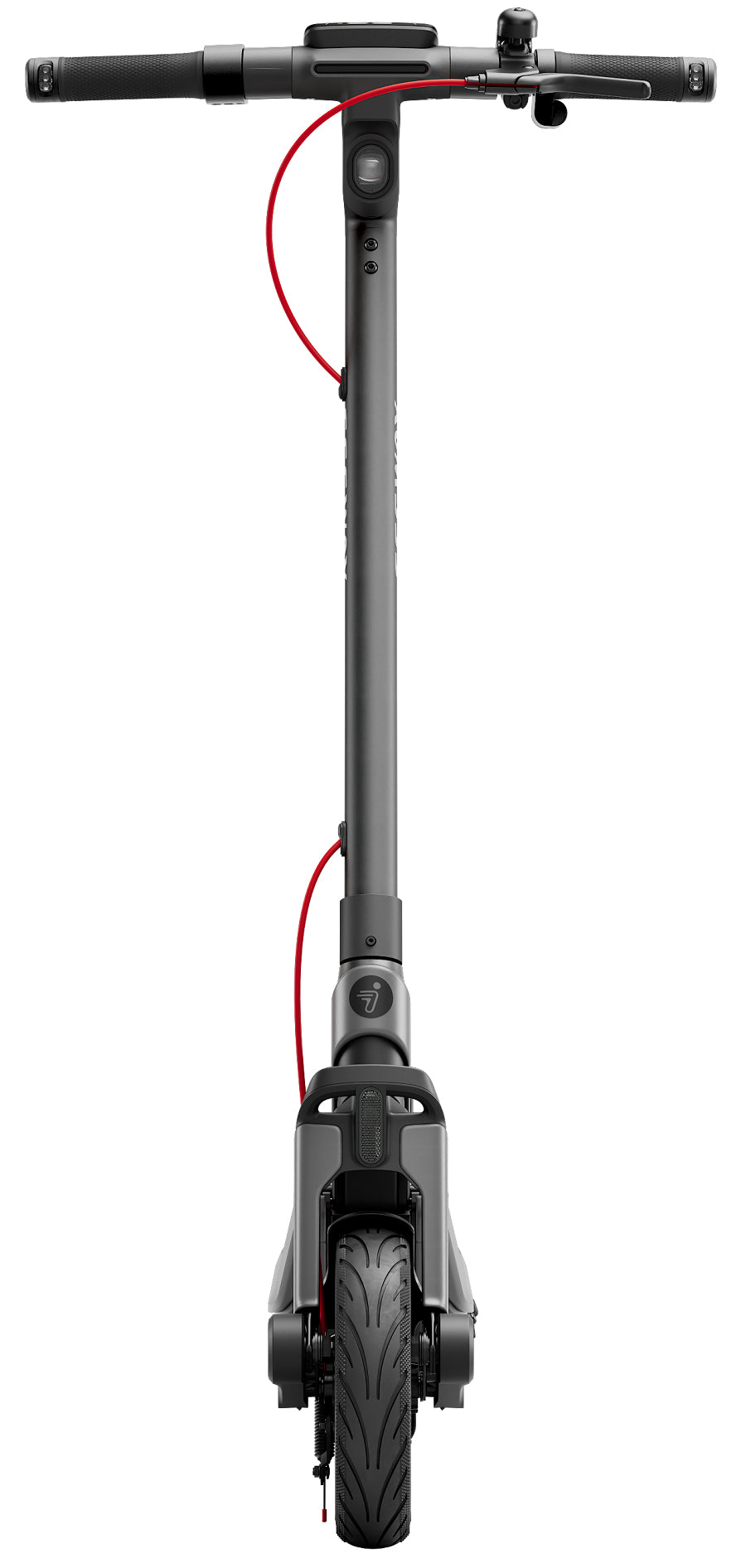 Segway Ninebot E3 D – E-Scooter – 800 W, 20 km/h, Reichweite bis 45 km, 276 Wh, grau