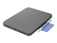 Logitech WESTMID-511 – Tastatur, CH-Layout (DE-CH), Grau – für iPad (10. Generation)