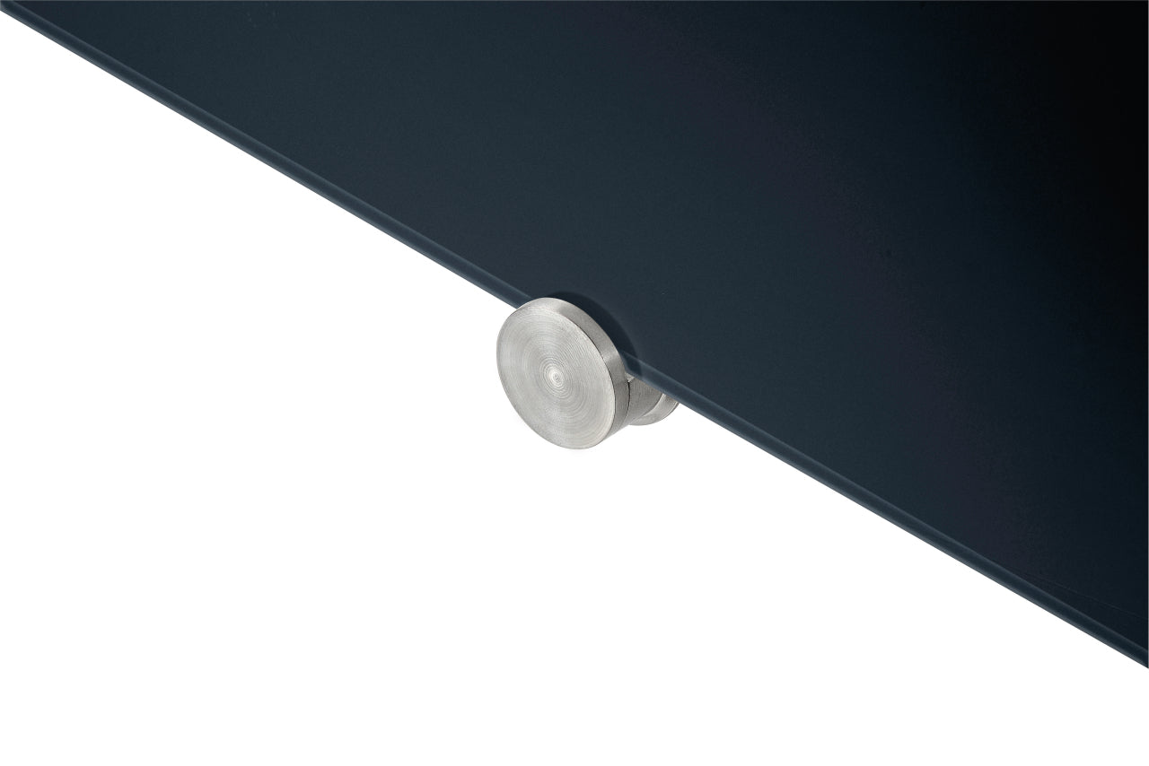 Legamaster Glasboard – schwarz, magnetisch, rahmenlos – 120 × 90 cm