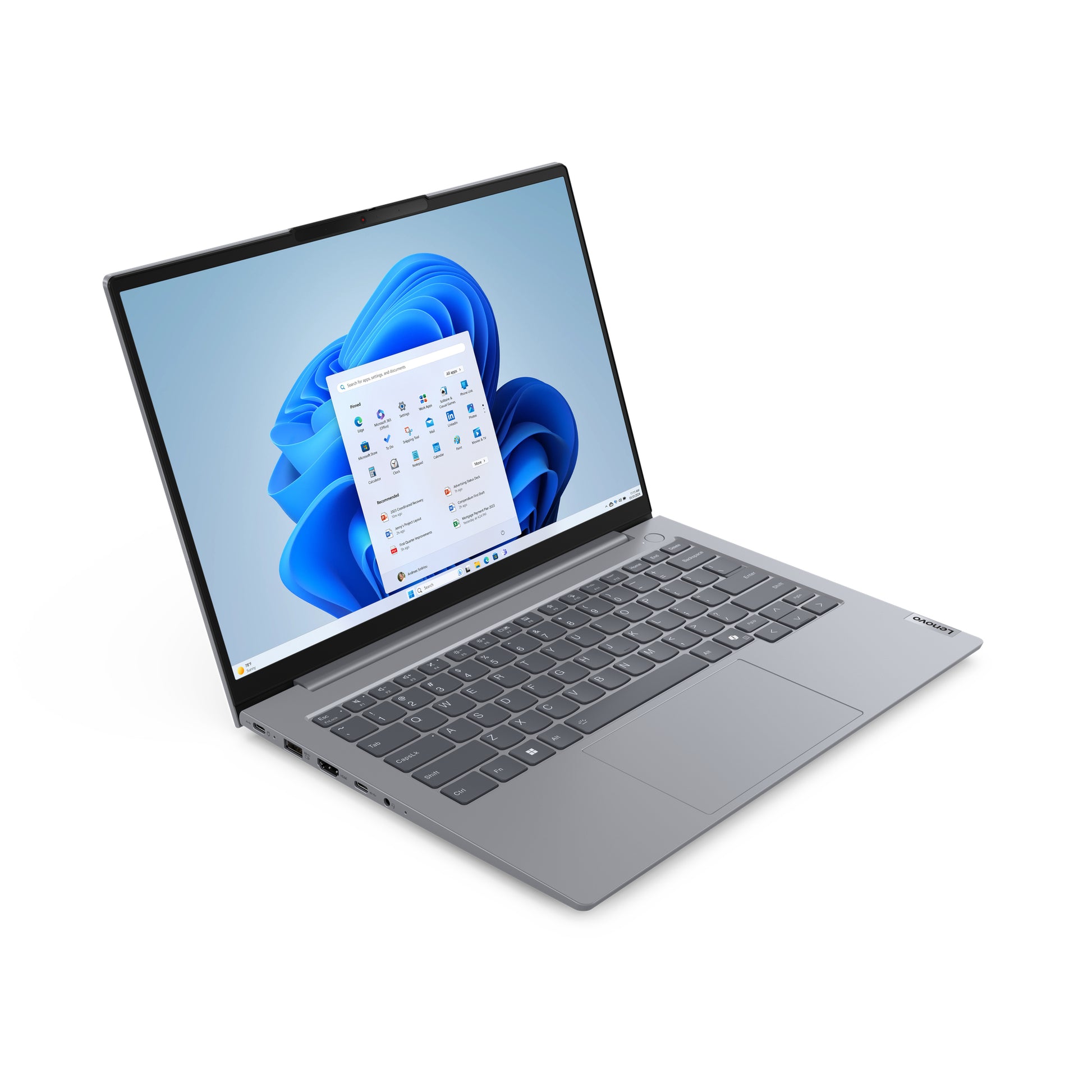 Lenovo ThinkBook 14 G7, 14", AMD Ryzen 5 7535HS, 16 GB, 512 GB, Windows 11 Pro