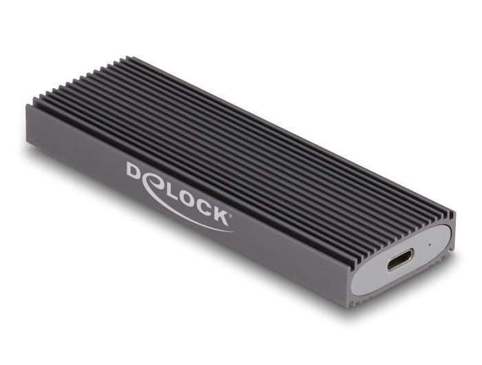 DeLOCK 1-Bay Gehäuse – M.2 NVMe/PCIe, SATA SSD, USB-C 10 Gbit/s