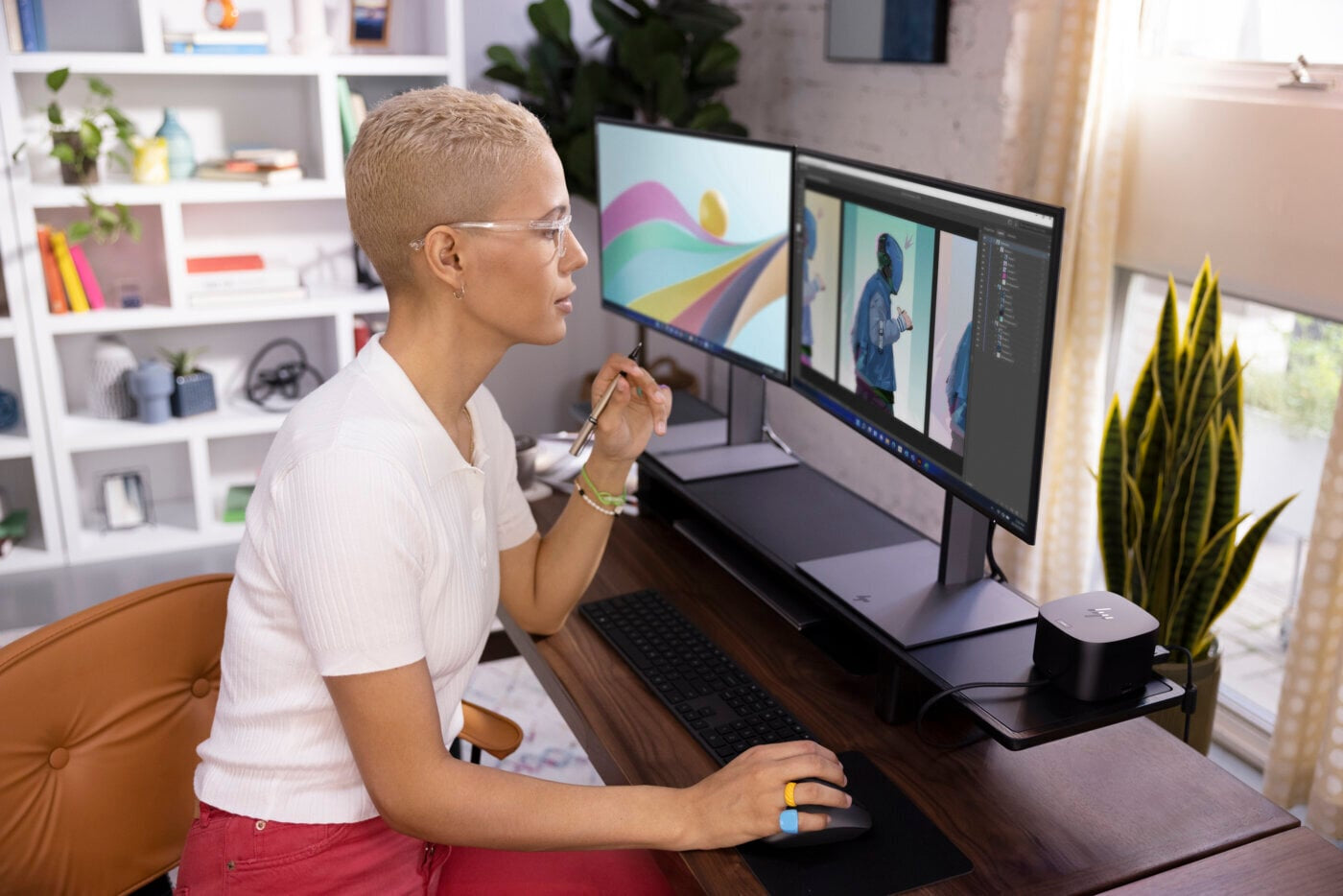 HP Thunderbolt 280W G4 Dockingstation – Thunderbolt 4, 2× DP, 1× HDMI, 4× USB-A, 1× USB-C, 280 W PD