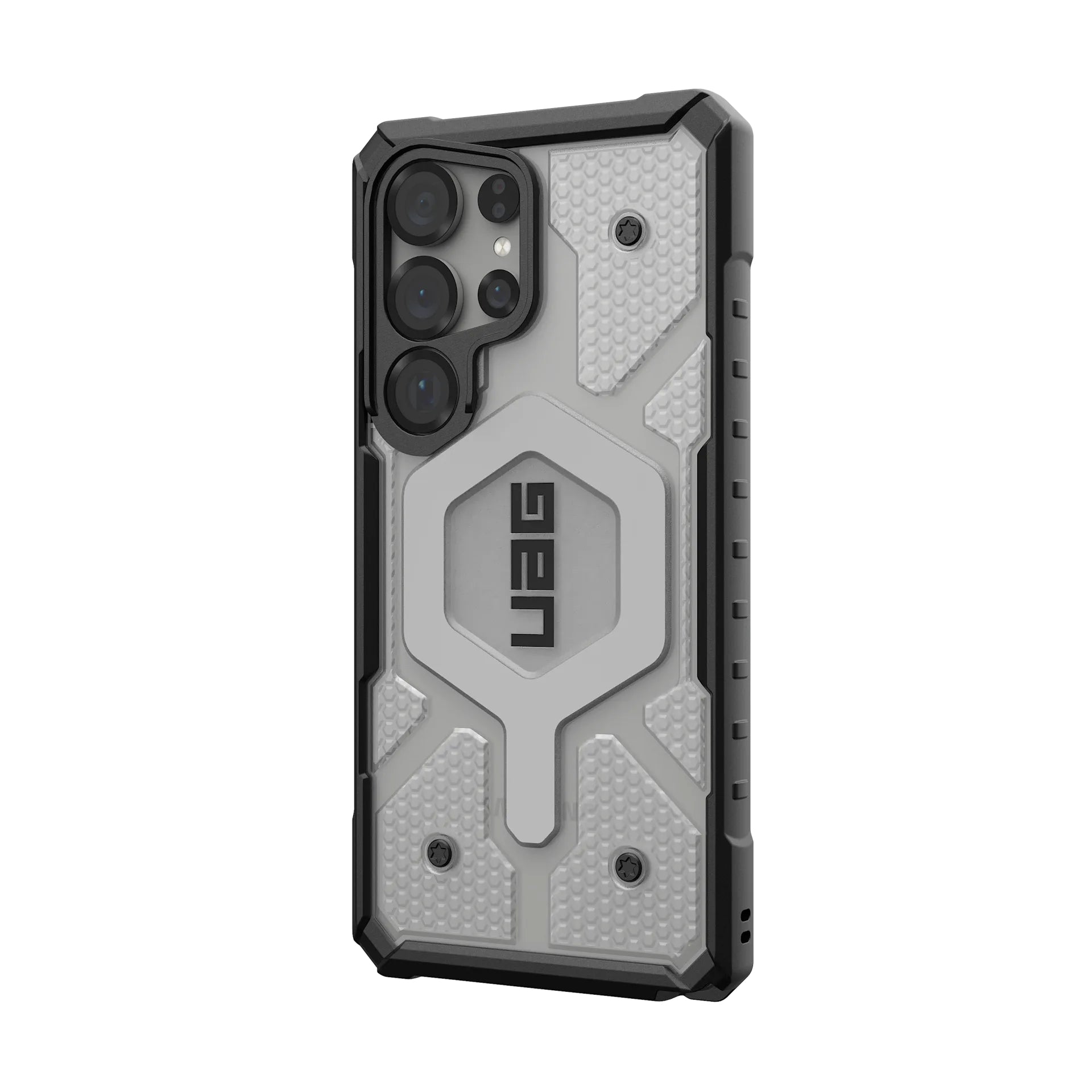 Urban Armor Gear Backcover – für Samsung Galaxy S25 Ultra – silber – TPU – MagSafe-kompatibel