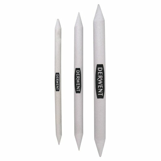Derwent Mischstab-Set – weiss, 3er-Set, für Pastell