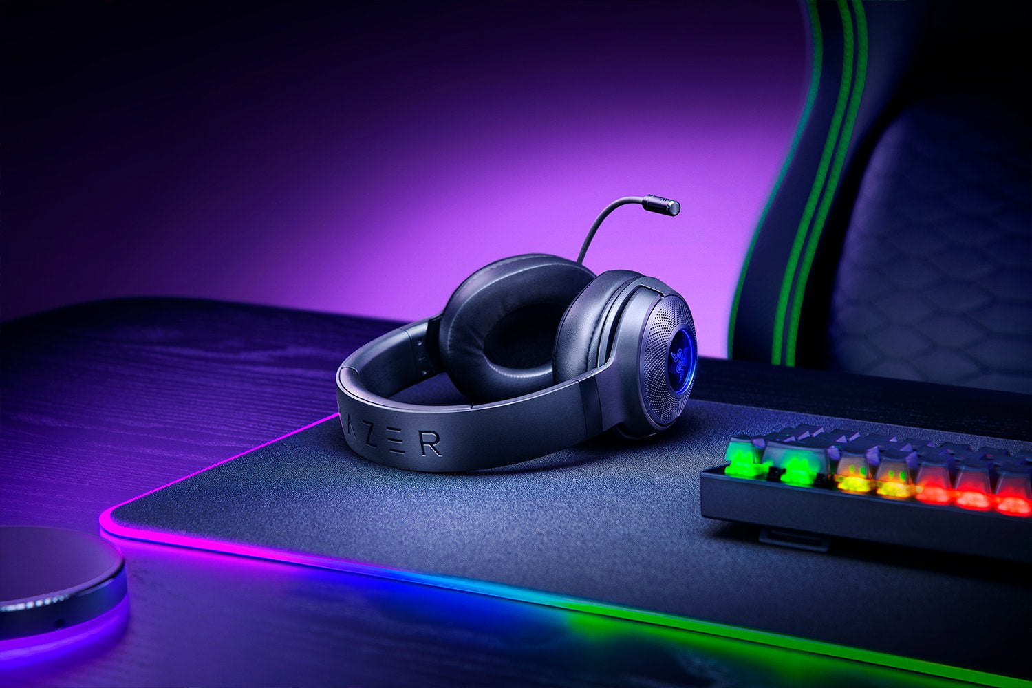 Razer Kraken V3 X Gaming-Headset – Over-Ear, Stereo, Kabel, USB-A, Schwarz