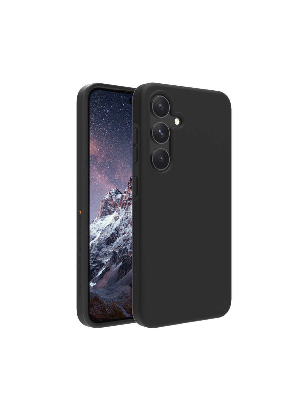 dbramante1928 Iceland Ultra D3O Hülle – für Galaxy S24, Schwarz, Recycling-Kunststoff