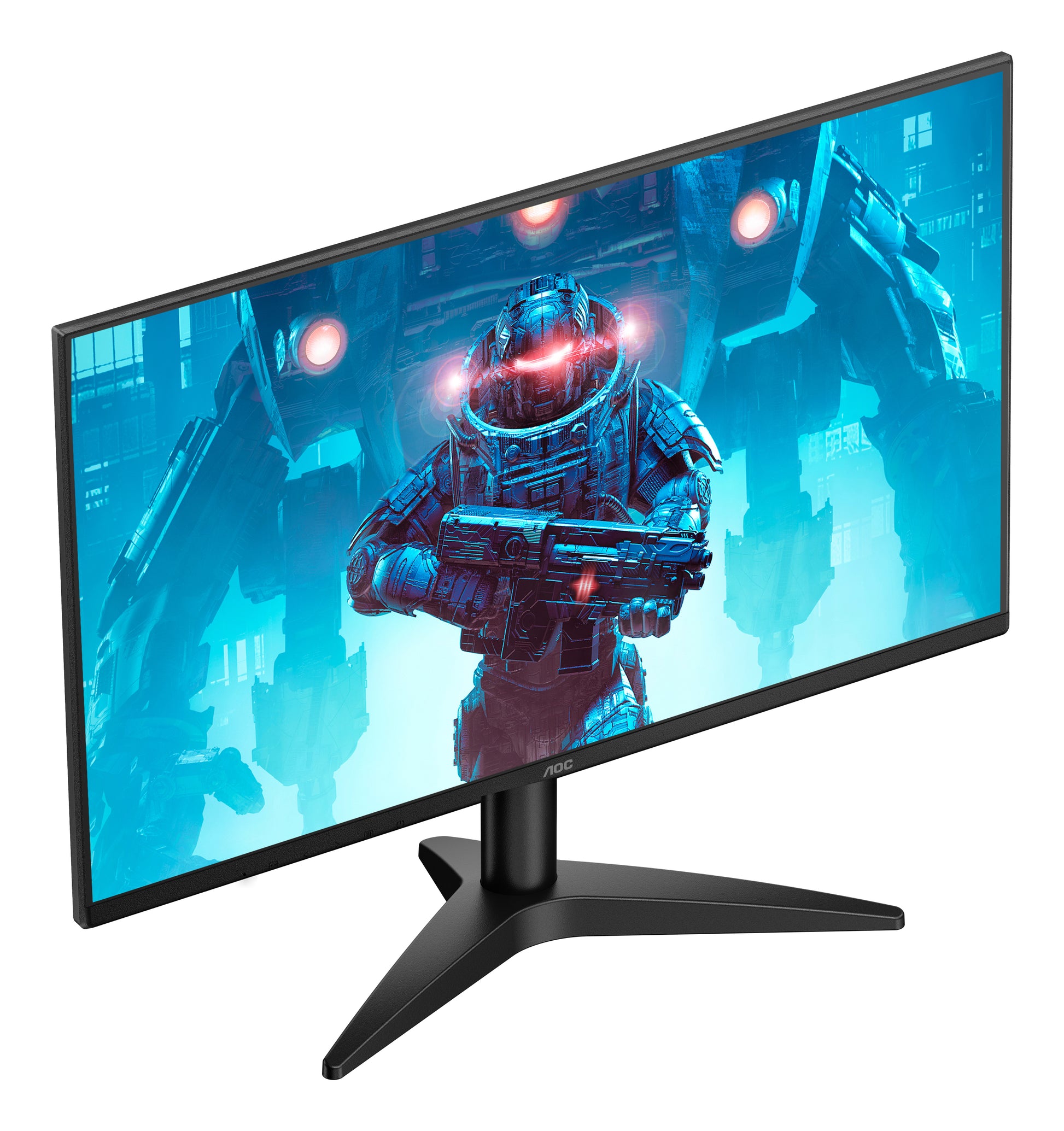 AOC 24B36X – Monitor, 23,8", 1920 × 1080 (Full HD), IPS, 144 Hz, 500 cd/m², VESA 100 × 100, Schwarz