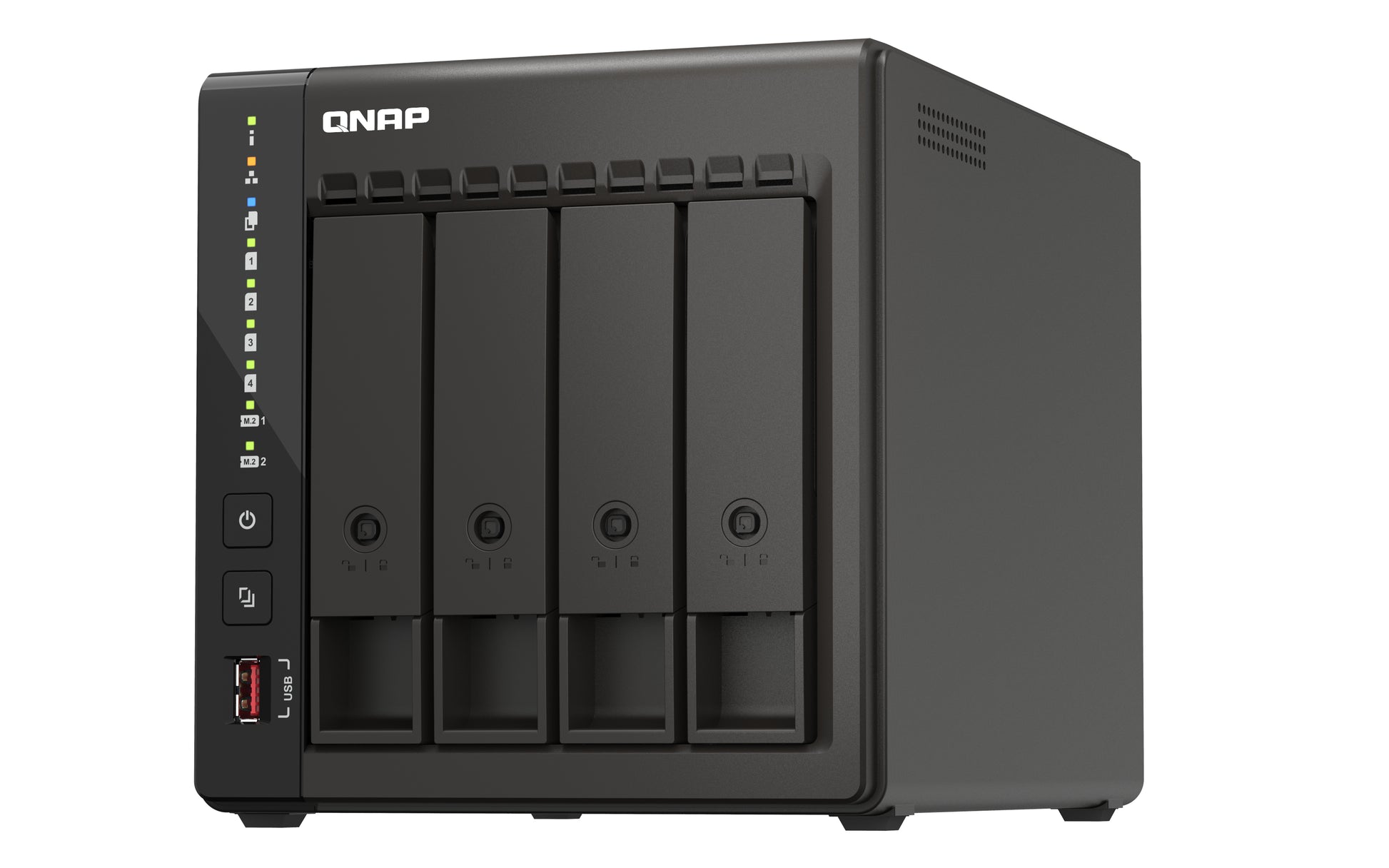 QNAP QVP-41C NAS – SATA & M.2, 4 Einschübe, RAID, 8 GB RAM