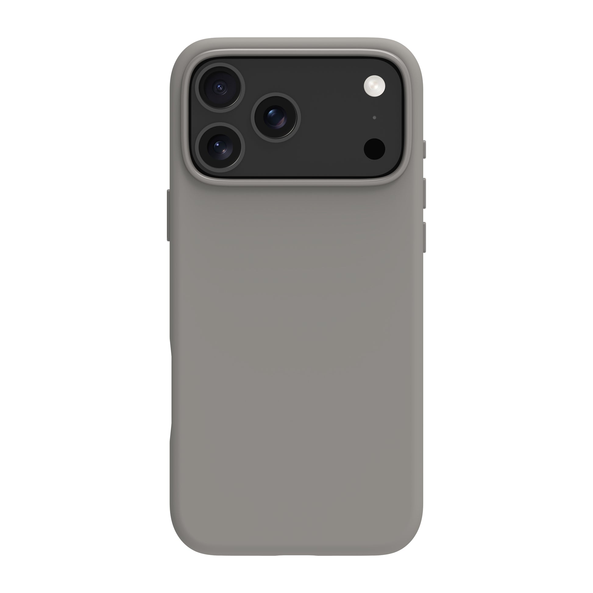 dbramante1928 Roskilde MS ICON Backcover – für Apple iPhone 17 Pro Max, MagSafe, Kunststoff, Grau, River Stone