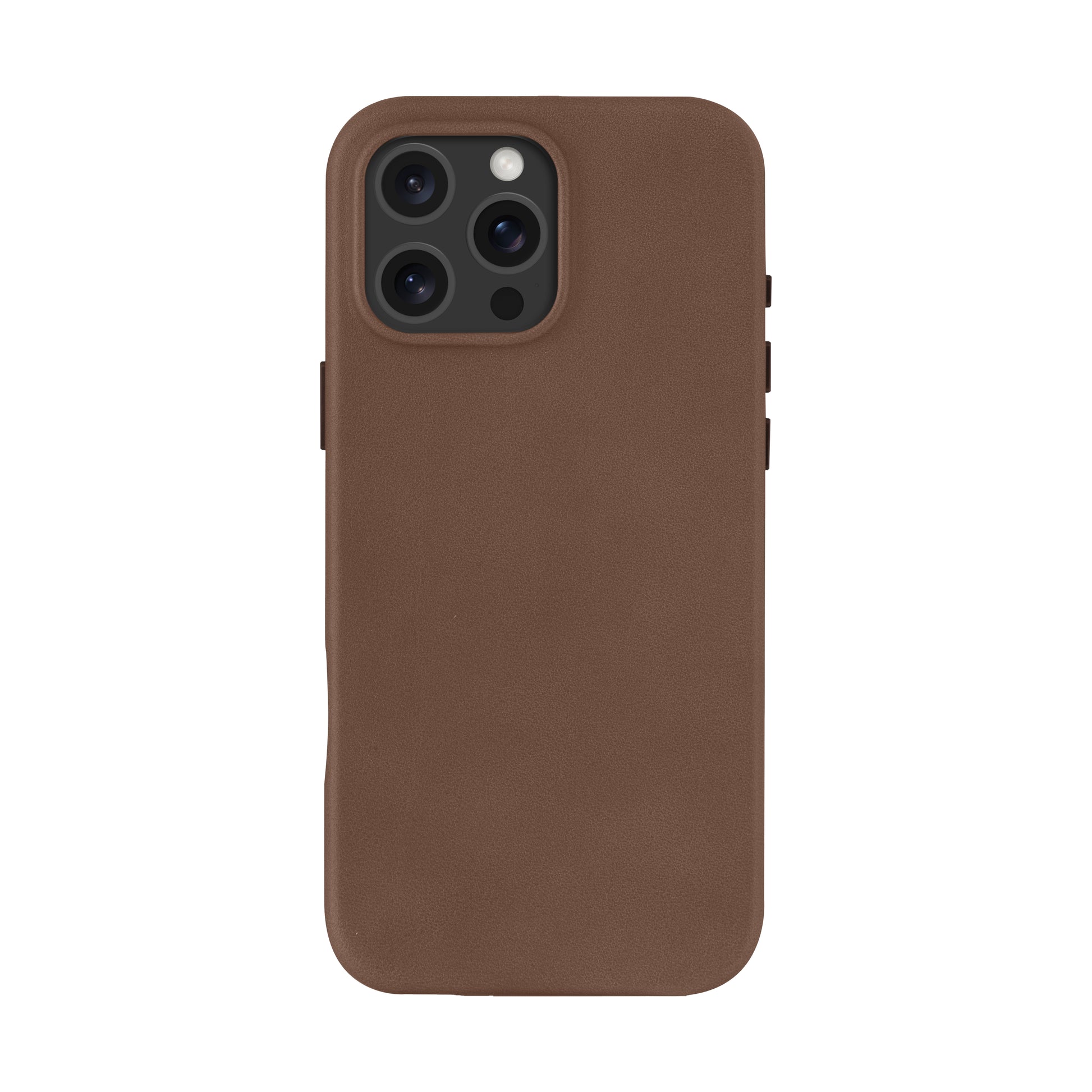 dbramante1928 Roskilde Backcover – für Apple iPhone 16 Pro Max, MagSafe, Recycling-Kunststoff, Dark Tan