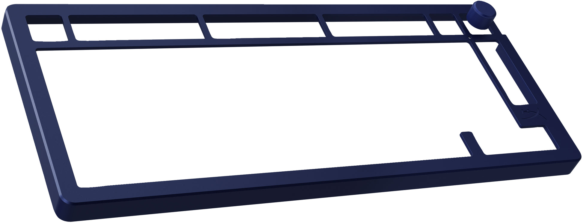 HyperX Alloy Rise 75 – Tastatur-Deckplatte – Blau, Aluminium – für HyperX Alloy Rise 75