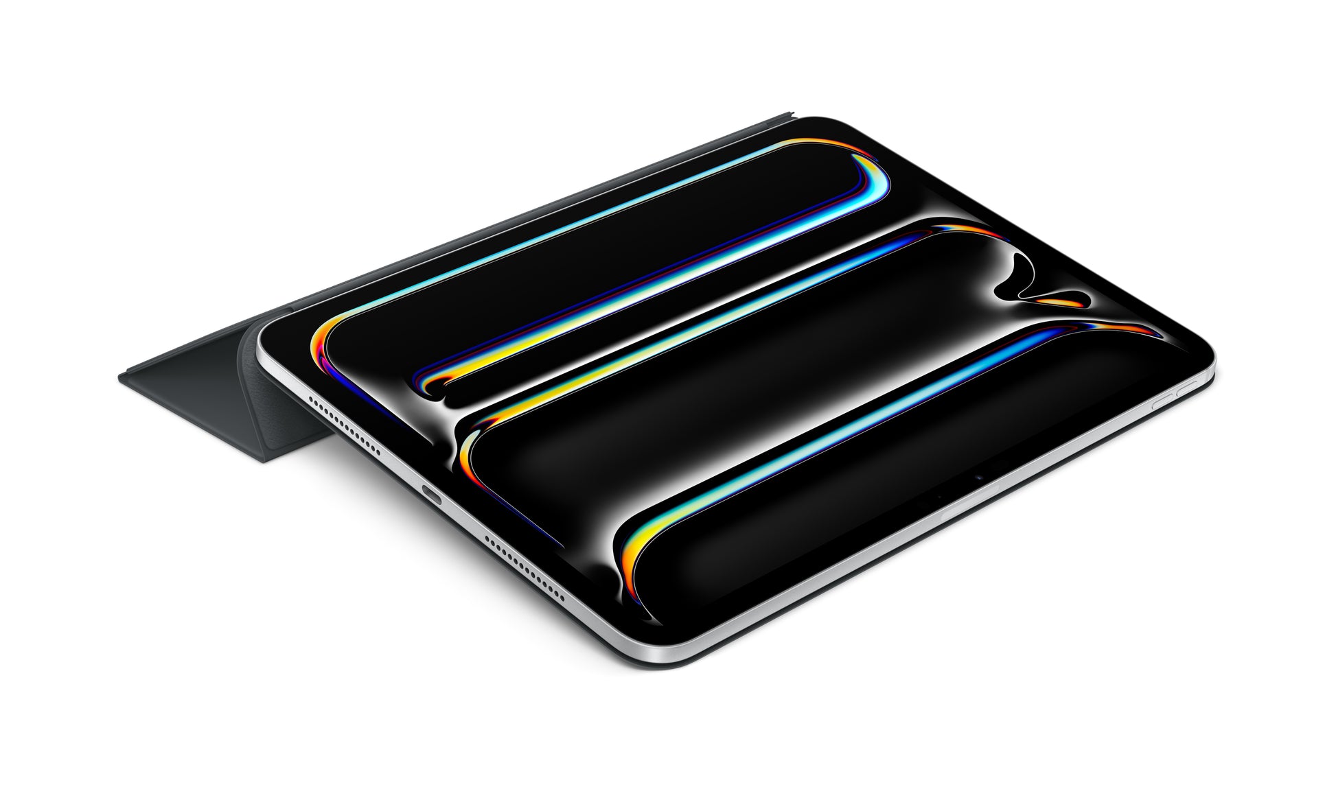 Apple Smart Folio Notebook-Schutzhülle – für iPad Pro 11" (M4), PU, Schwarz