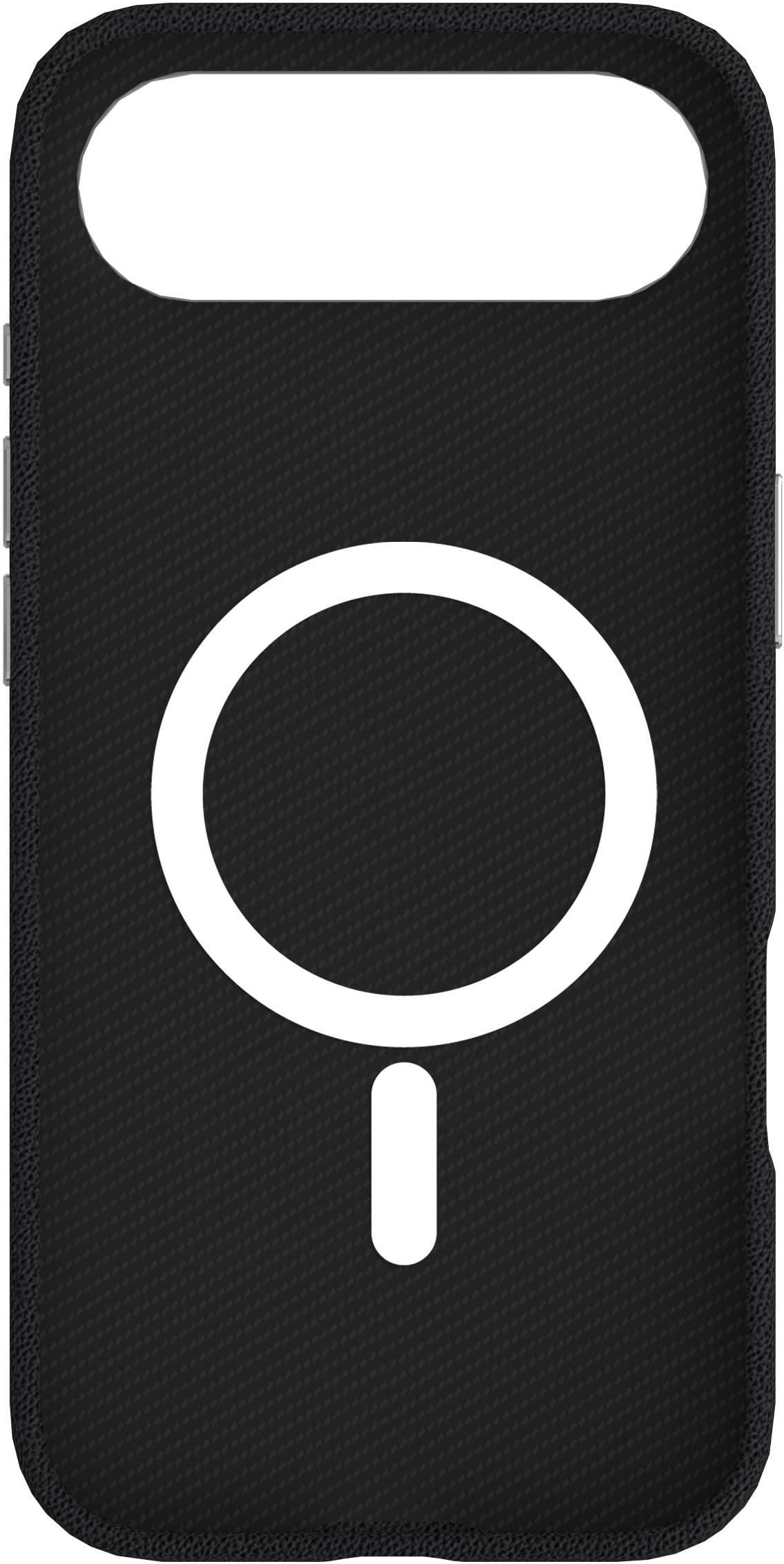 eSTUFF INFINITE VENICE Backcover – für Apple iPhone 17 Air – MagSafe, PU+TPU, Schwarz, bis 1,2 m sturzsicher