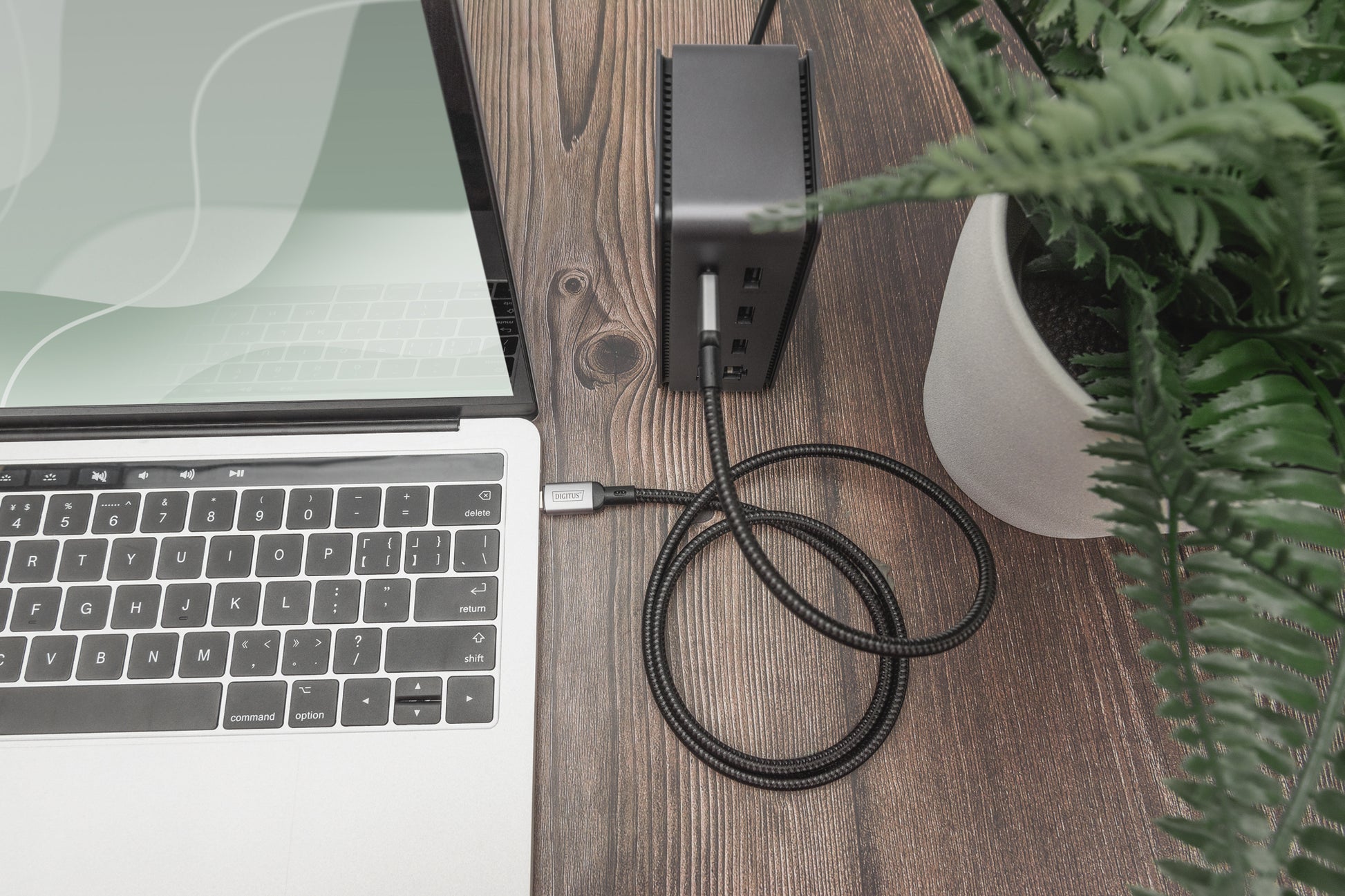 Digitus USB-Kabel, USB-C, 1 m, USB4
