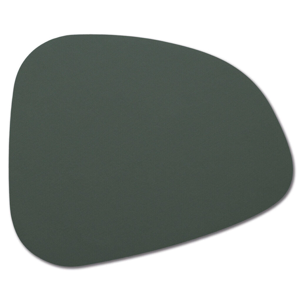 Zeller Present Tischset 27150 – 34 × 42 cm, Kunststoff (PVC), Dunkelgrün/Schwarz