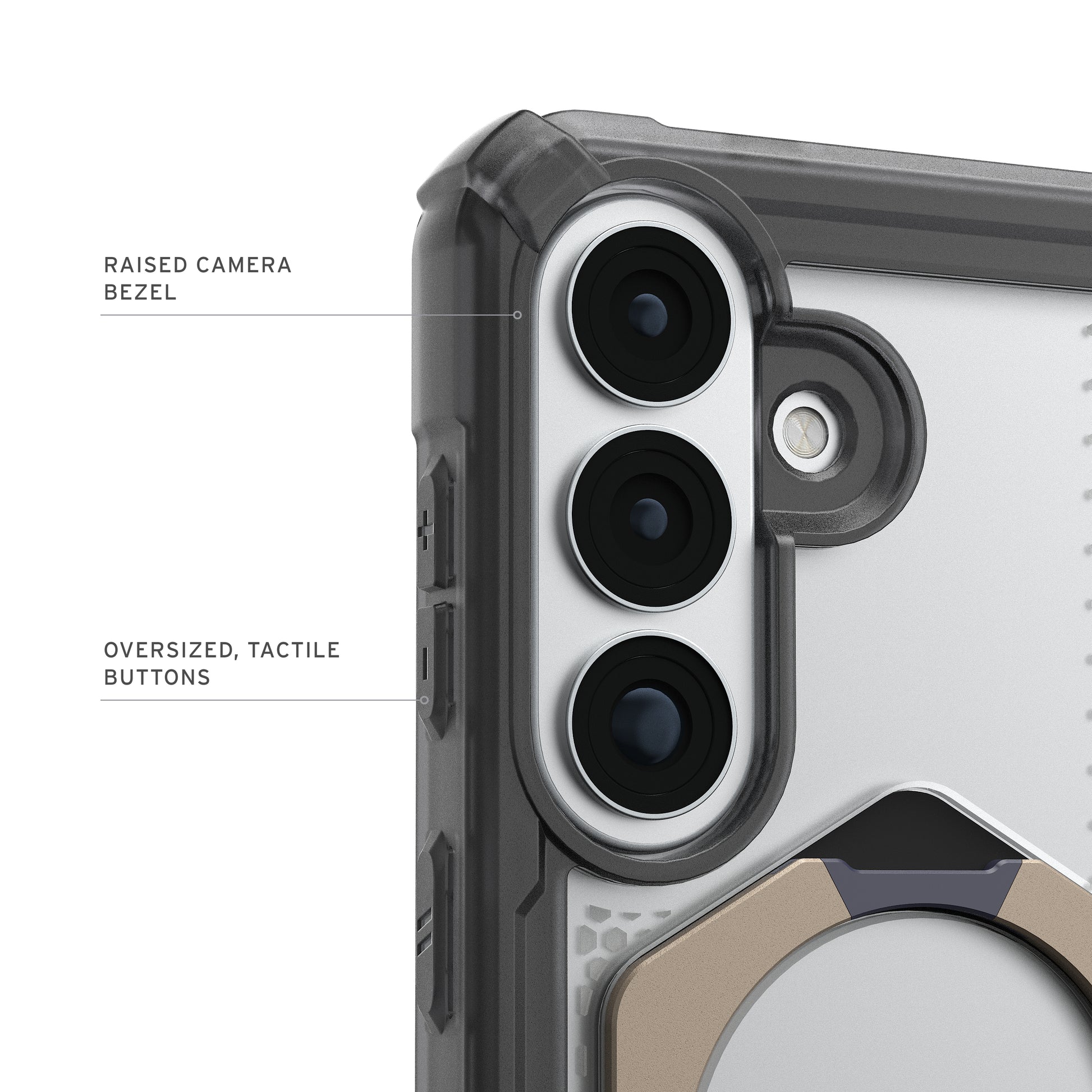 Urban Armor Gear UAG Plasma XTE Backcover – für Samsung Galaxy S26+, MagSafe, mit Ständer, PC, Titan, bis 6 m Sturzsicher