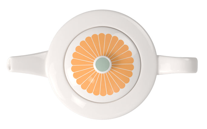Villeroy & Boch Teekanne Fleur – 1,2 l, 15,5 × 27,5 × 14,0 cm, Porzellan, nicht für Kochfelder