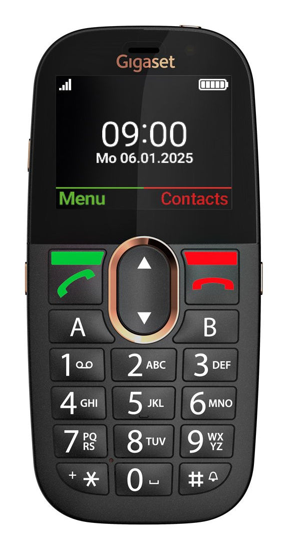 Gigaset GL695 – 2,3" – 128 MB – Schwarz