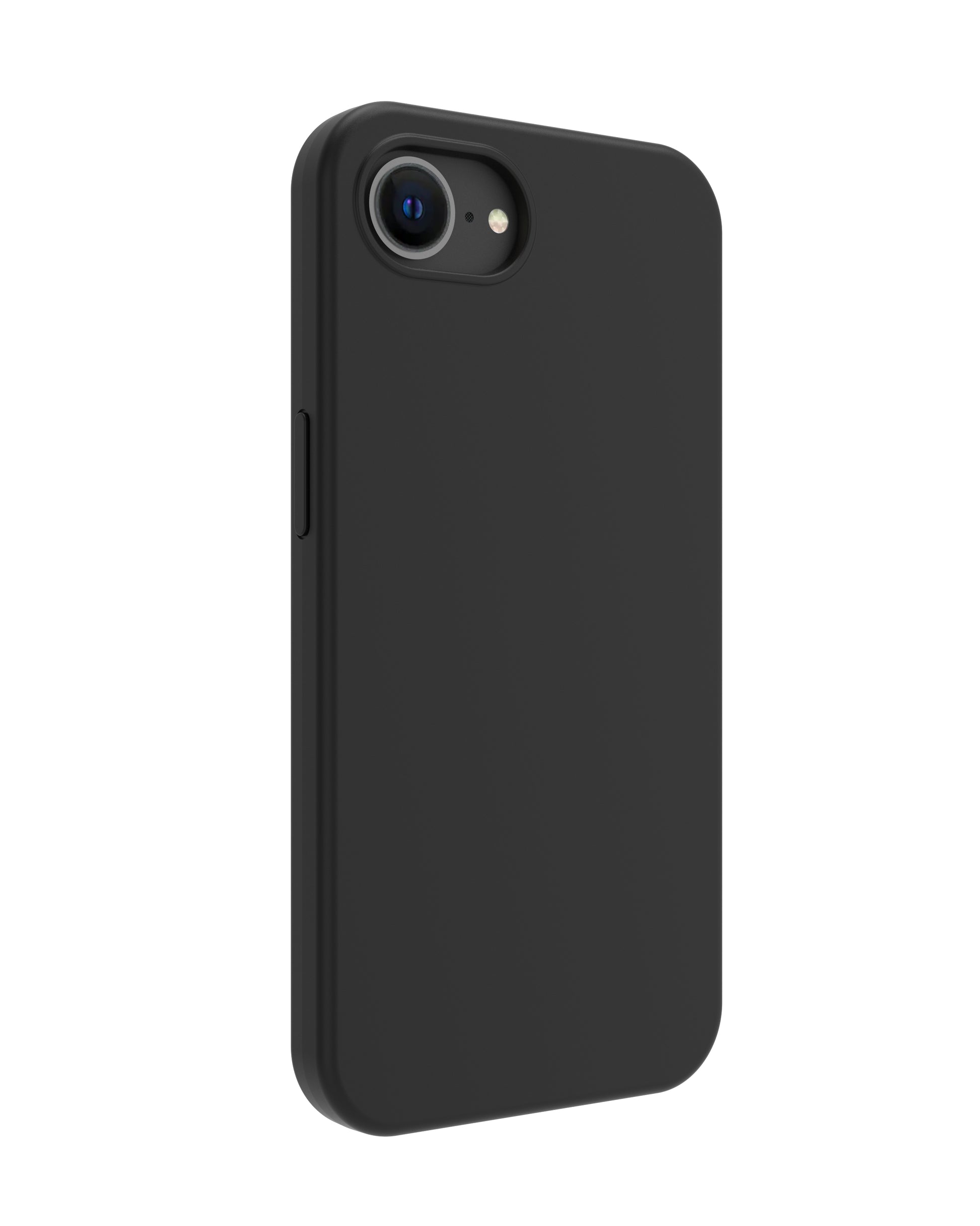 dbramante1928 Backcover – für Apple iPhone 16, Silikon, Night Black, kabelloses Laden