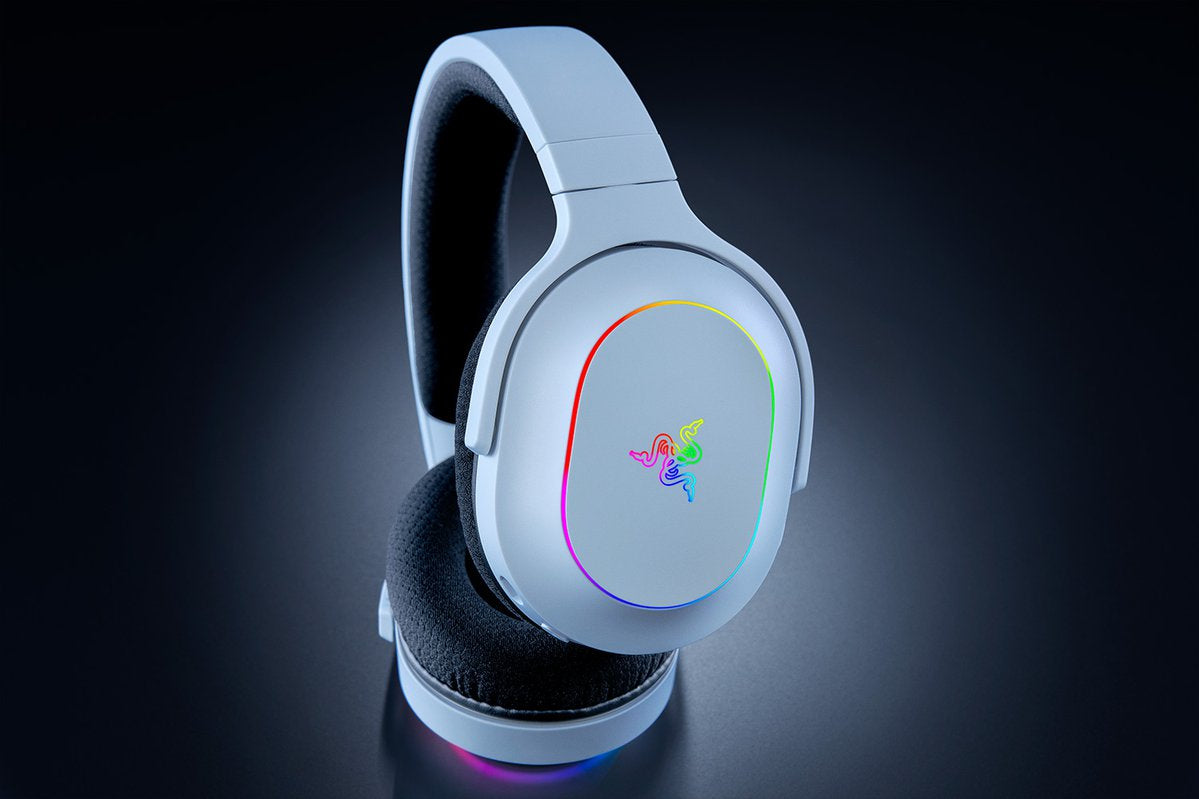 Razer Barracuda X Chroma – Gaming-Headset – Bluetooth, 2,4 GHz – Weiss – für Nintendo Switch – bis 70 h