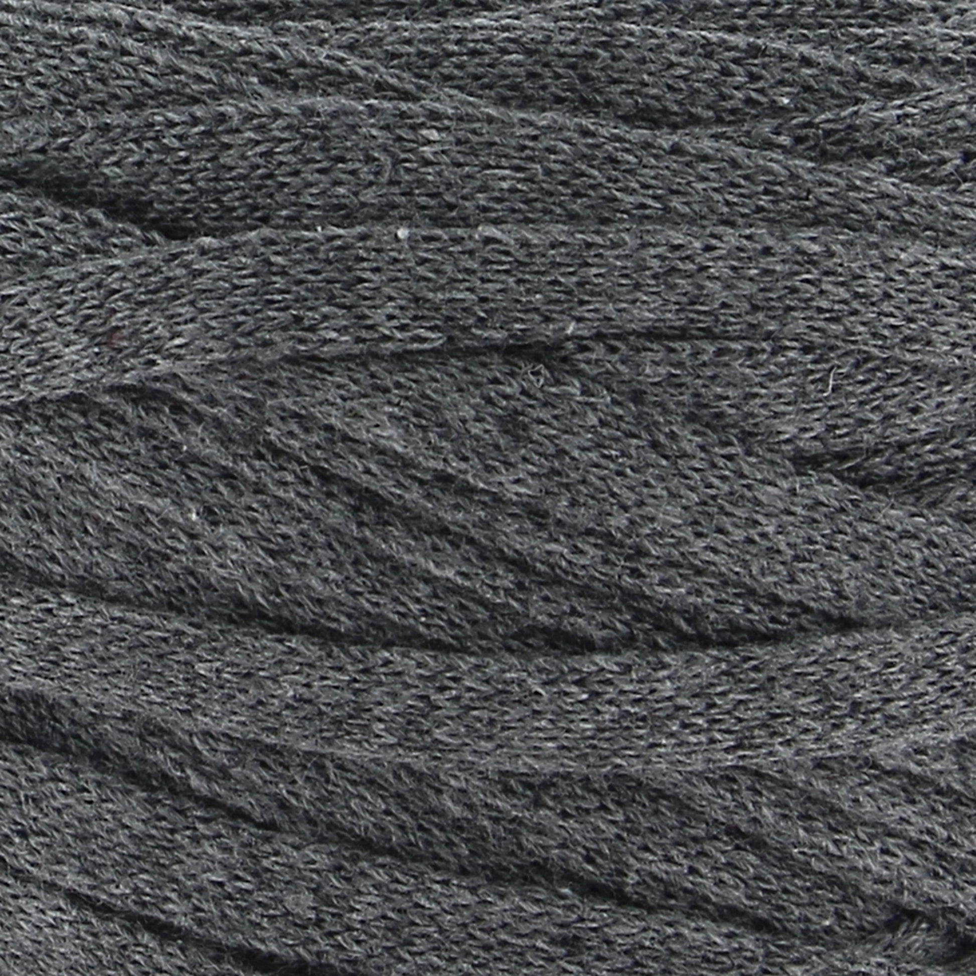 Hoooked RibbonXL Textilgarn Steingrau – 250 g, 120 m, Baumwolle, Nadel 8 mm