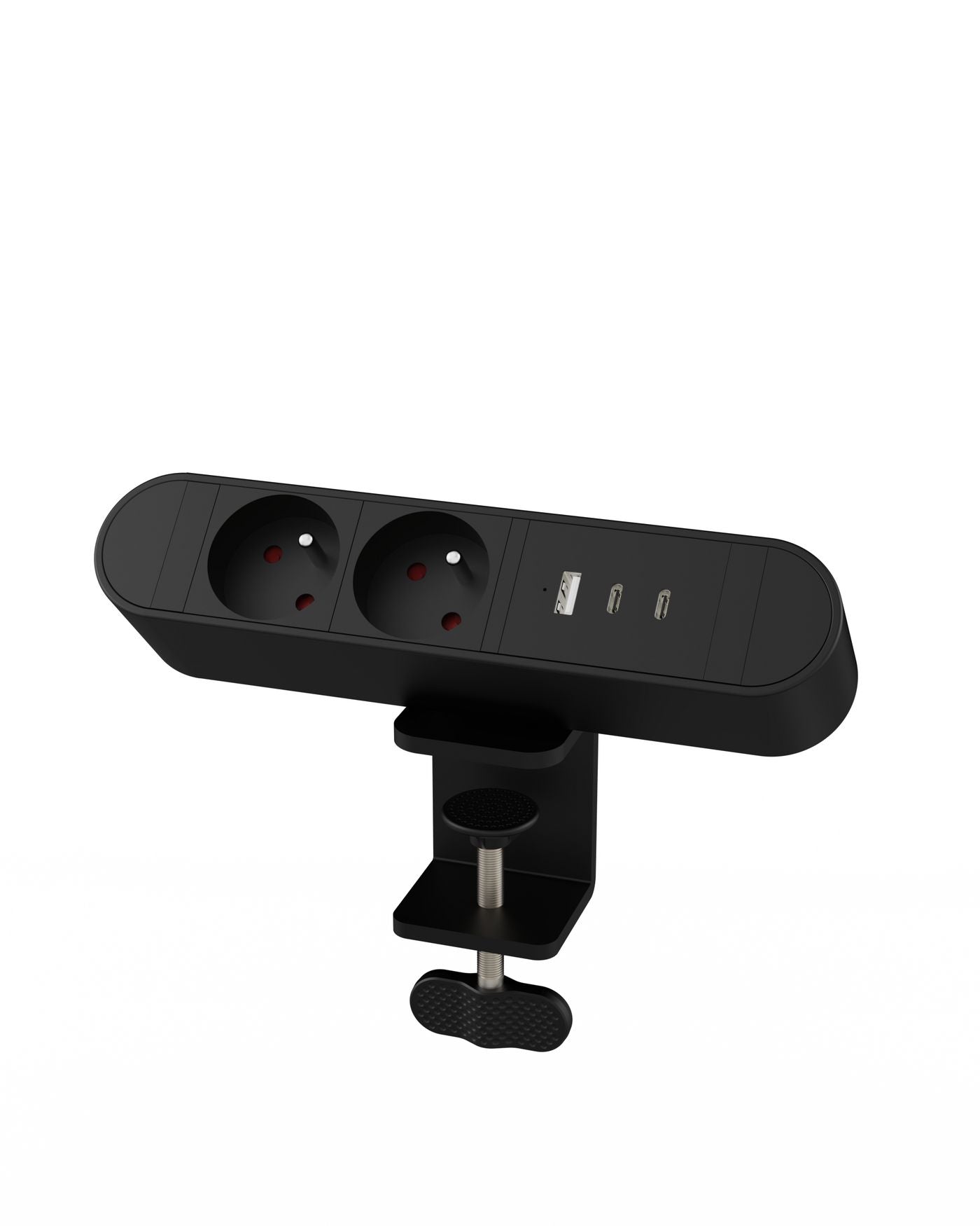 Microconnect Multi Desktop Power Socket 2 – Tischsteckdosenleiste, USB-C 30 W, 1,8 m