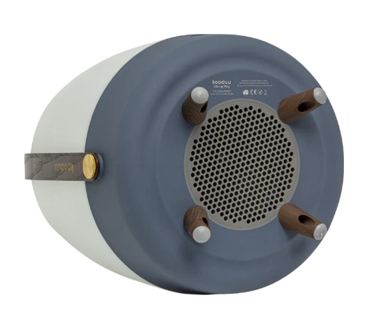 Kooduu Lite-up Play 2.0 – Bluetooth-Lautsprecher – 10 W, 11 h Akkulaufzeit, Braun