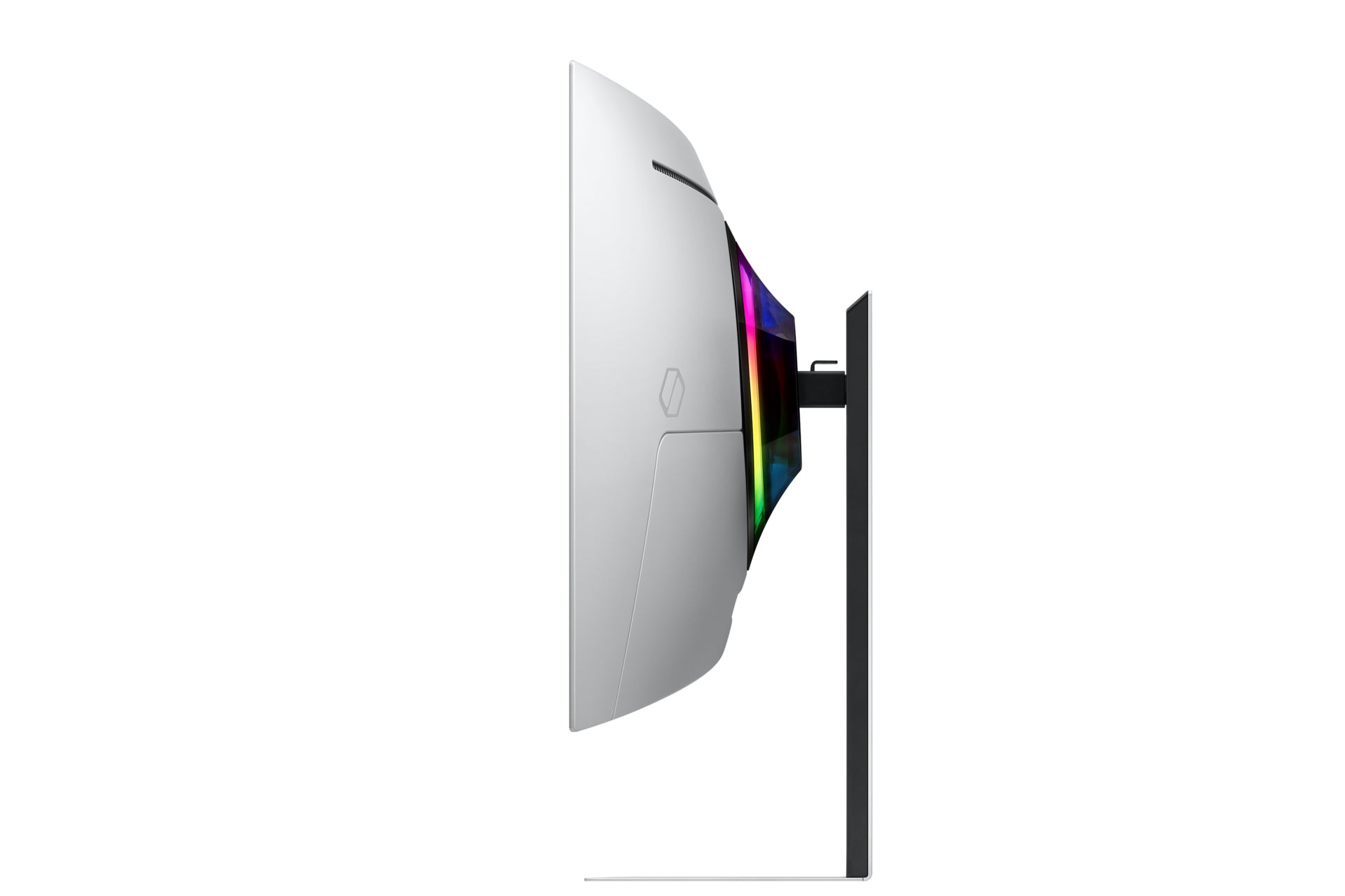 Samsung G85SD (S34DG850SU) – Monitor, 34", OLED, 175 Hz, 250 cd/m², Tizen, Silber