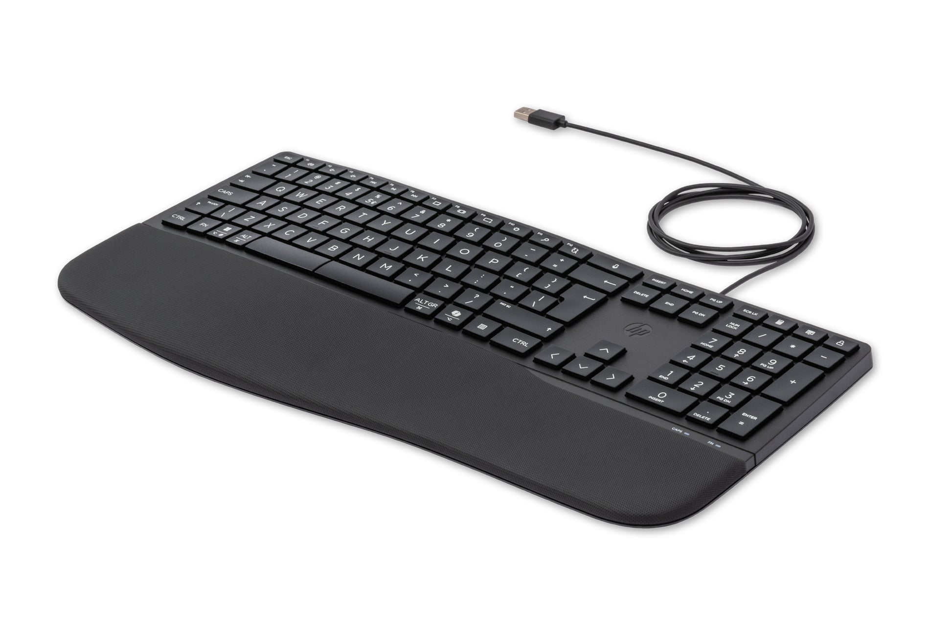 HP 480 Comfort – Tastatur – kabelgebunden, USB – Schwarz