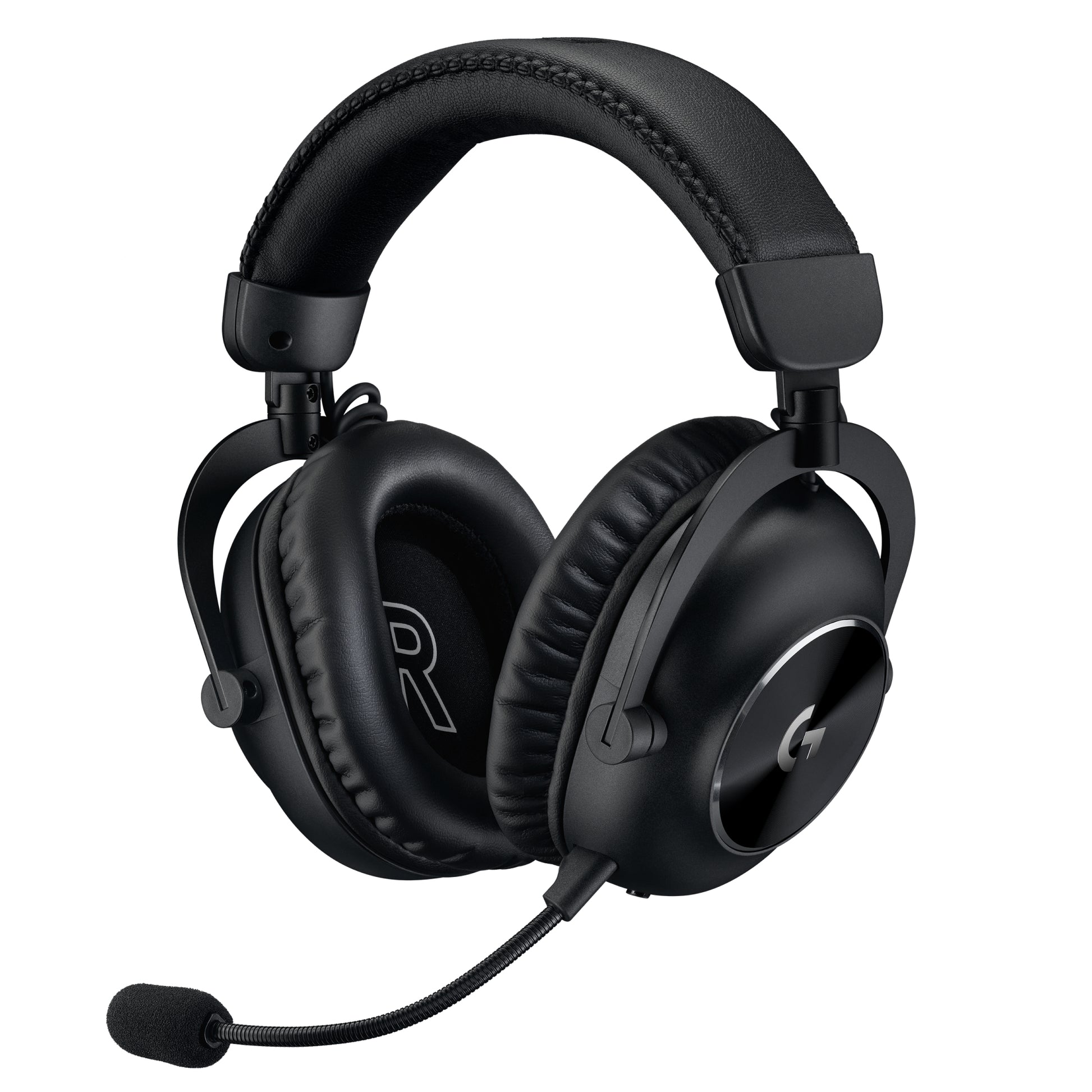 Logitech G PRO X 2 LIGHTSPEED Gaming-Headset – Over-Ear, Stereo, Kabel + BT, mit USB-A-Dongle, Schwarz
