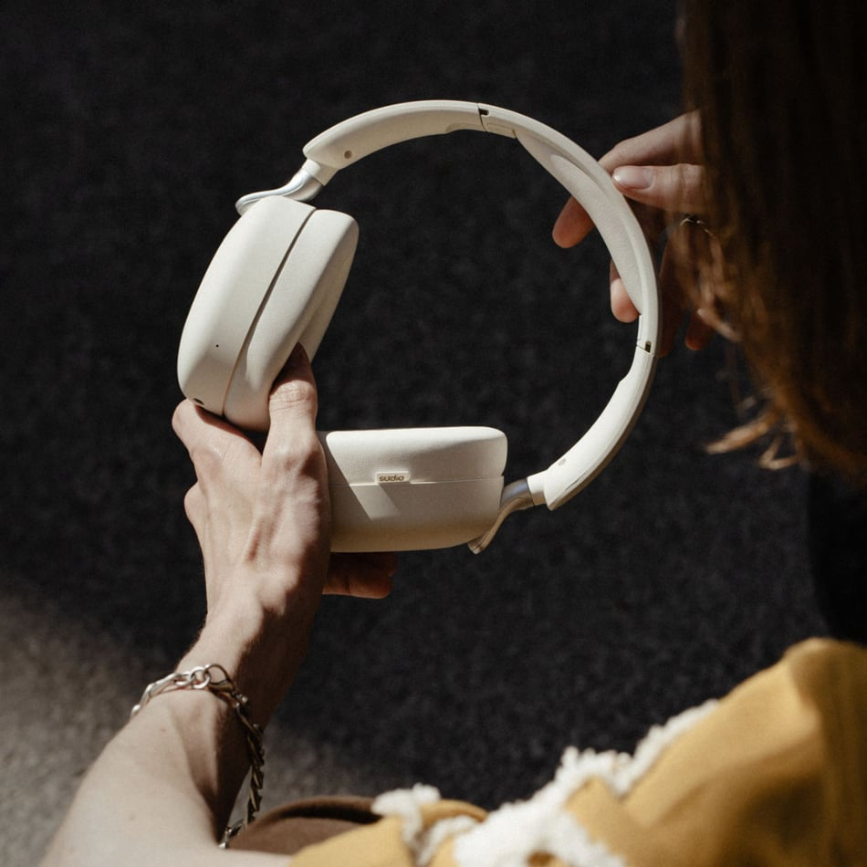 Sudio K2 Pro Over-Ear Kopfhörer – ANC, BT 5.4, Weiss