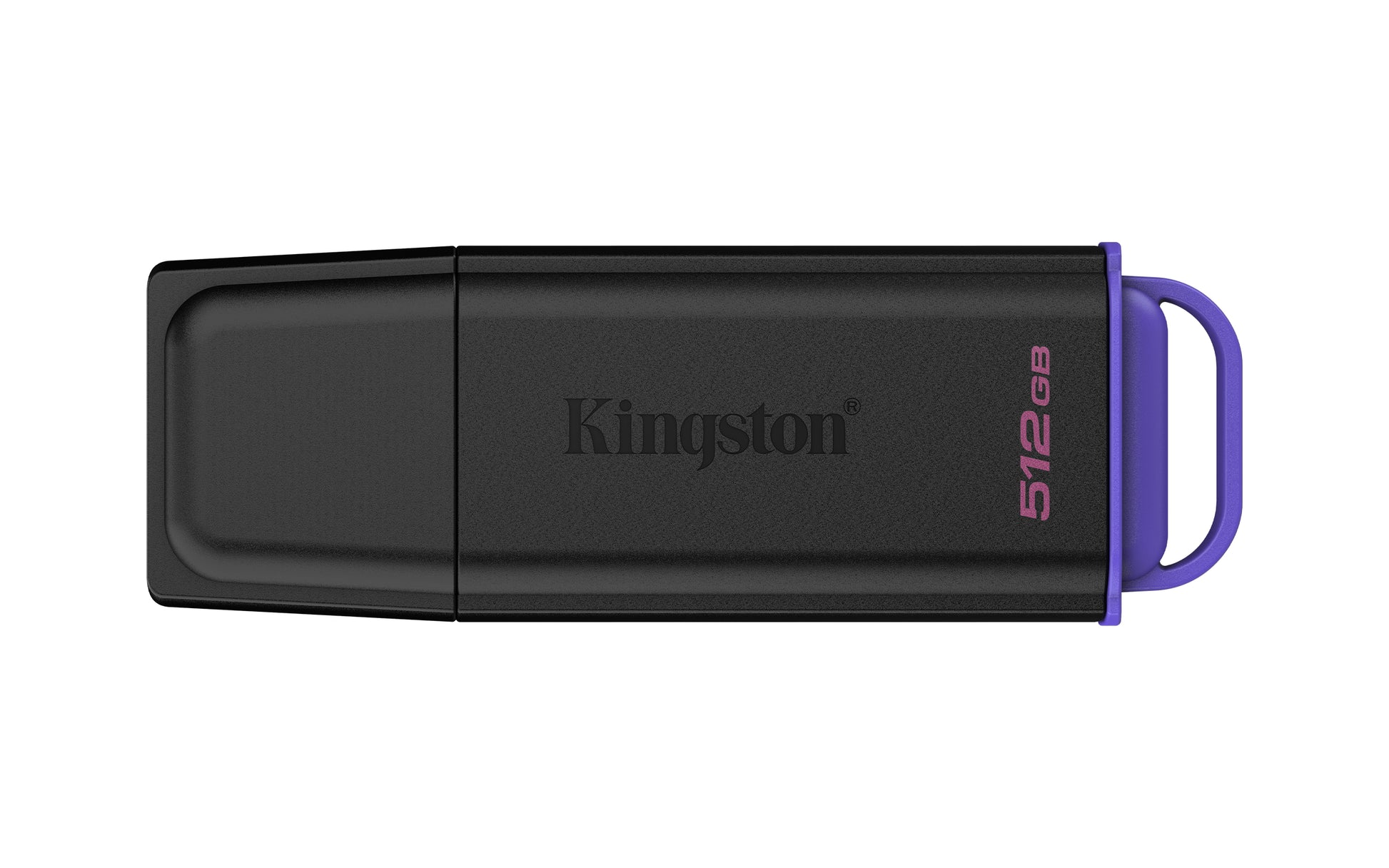 Kingston Technology Kingston DataTraveler Exodia 512 GB – USB 3.2 Gen 1 Typ A, Kappe, Schwarz/Violett