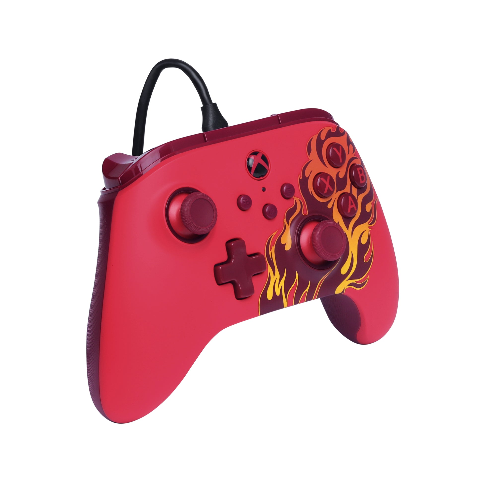 PowerA Advantage Wired XBGP0543 – Gamepad – USB (kabelgebunden) – Programmierbare Tasten – für Xbox & PC – Rot