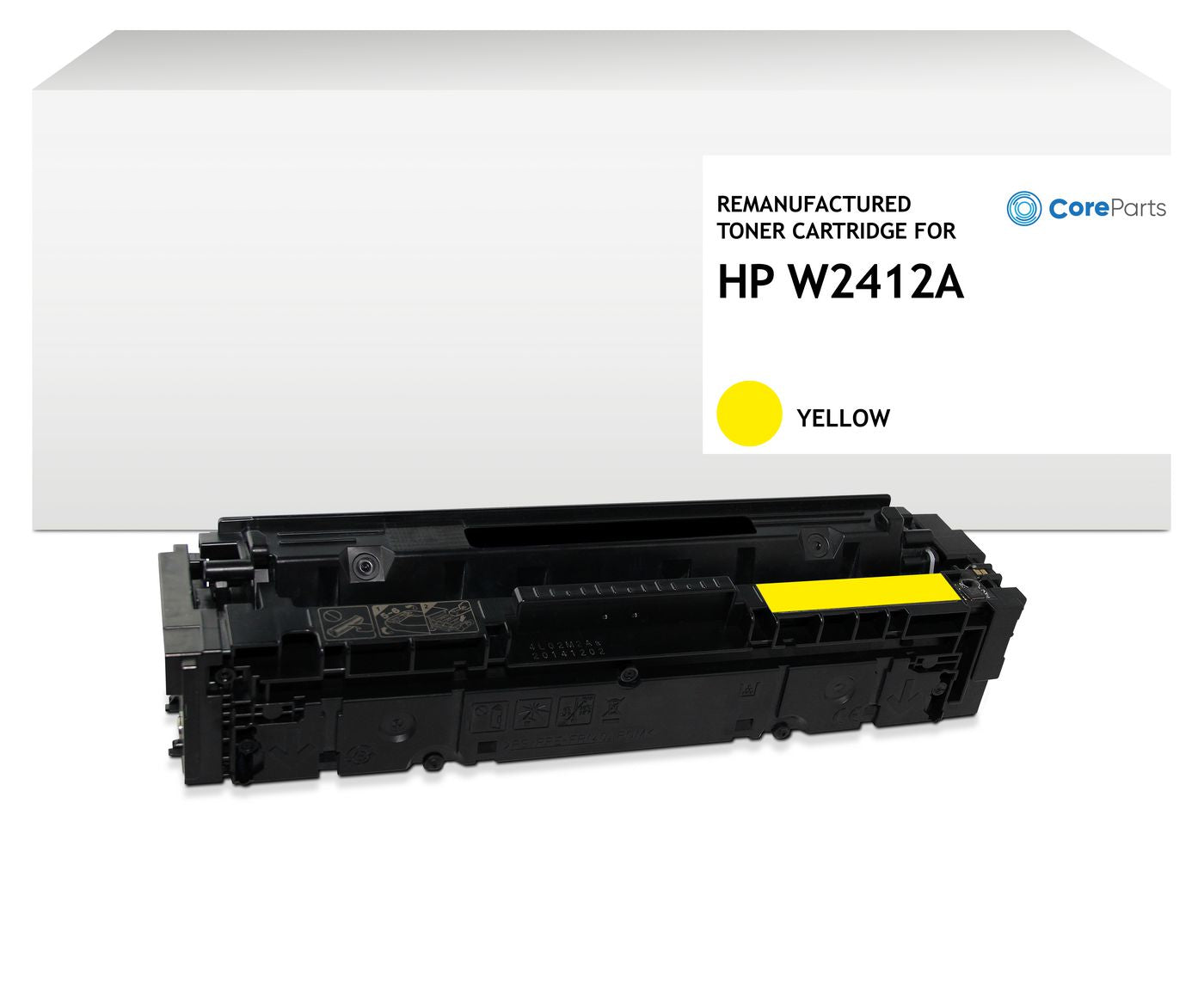 CoreParts Toner – Gelb, 2500 Seiten – für HP
