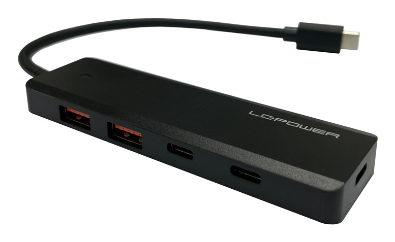 LC-Power LC-HUB-U3-4-C USB-Hub – USB-A, 4× USB-A, 1× USB-C, für universelle Geräte