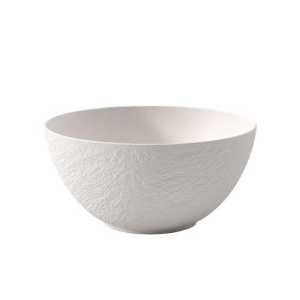 Villeroy & Boch Salatschüssel Manufacture Rock – 2,4 l, Ø 24,2 cm, H 11,8 cm, Porzellan