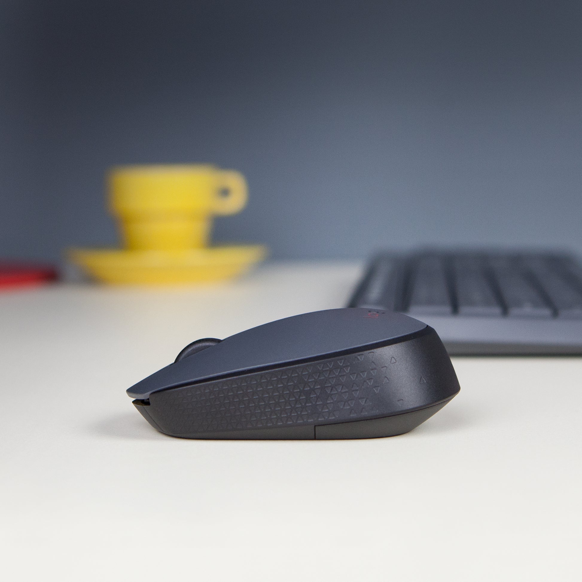 Logitech M170 Maus – kabellos, grau