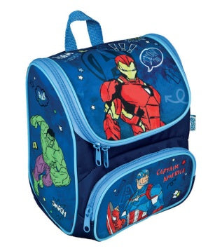Scooli Cutie – Kindergartenrucksack, Avengers, 21,5×13×24 cm, mit abnehmbarem Brustgurt