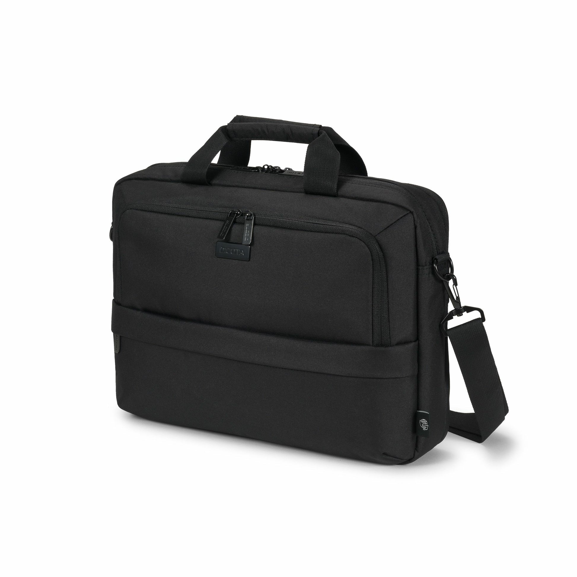 DICOTA Notebook-Tasche bis 17,3" – Wasserabweisend, 100% recyceltes PET – Schwarz