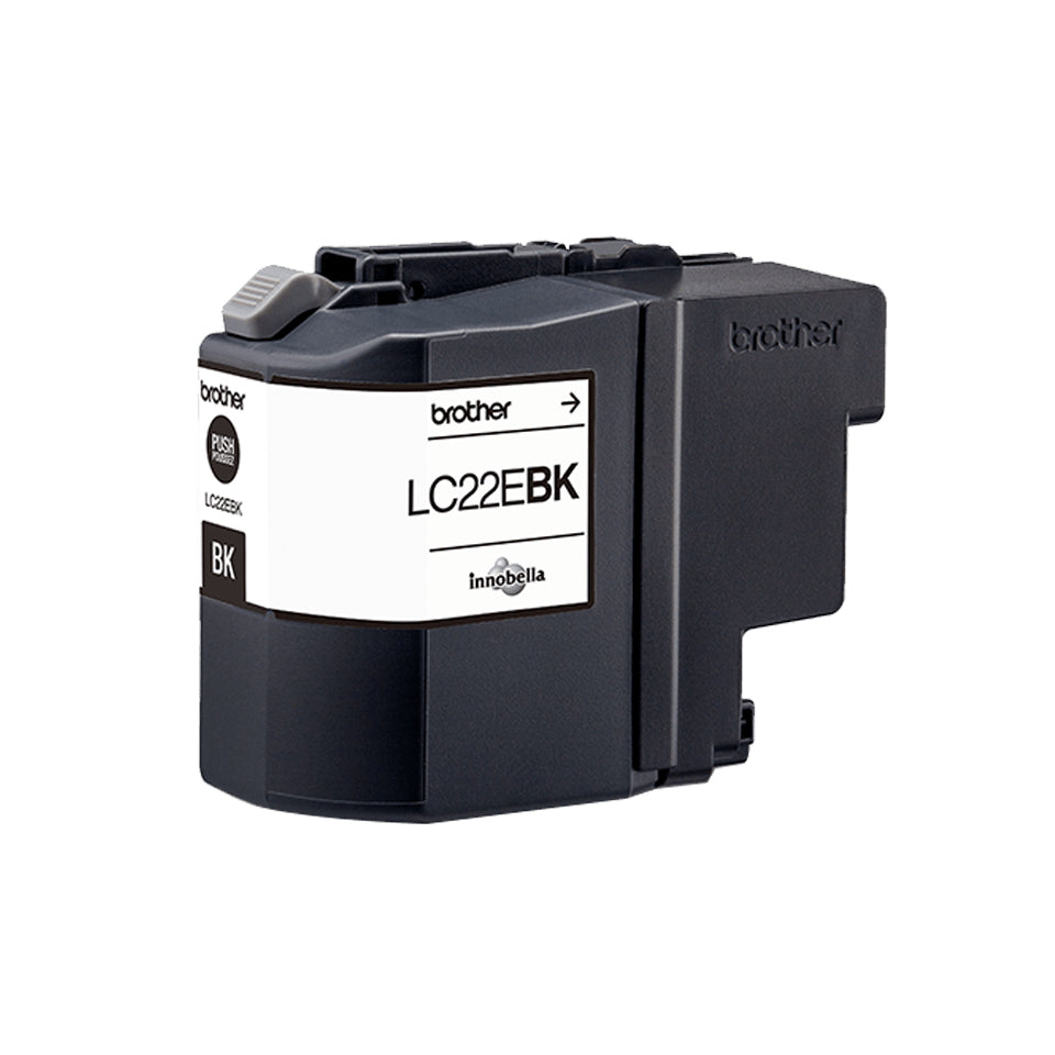 Brother Tintenpatrone LC-22EBK, Schwarz – für MFC-J5920DW