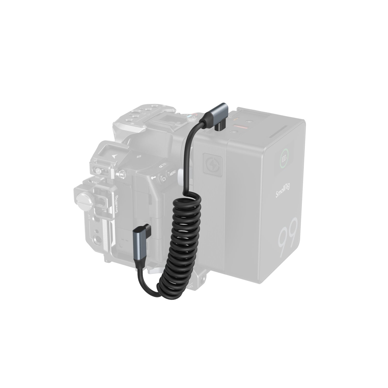 SmallRig USB-Kabel, USB-C zu USB-C, 3,5 m, USB 3, Lade-/Datenkabel