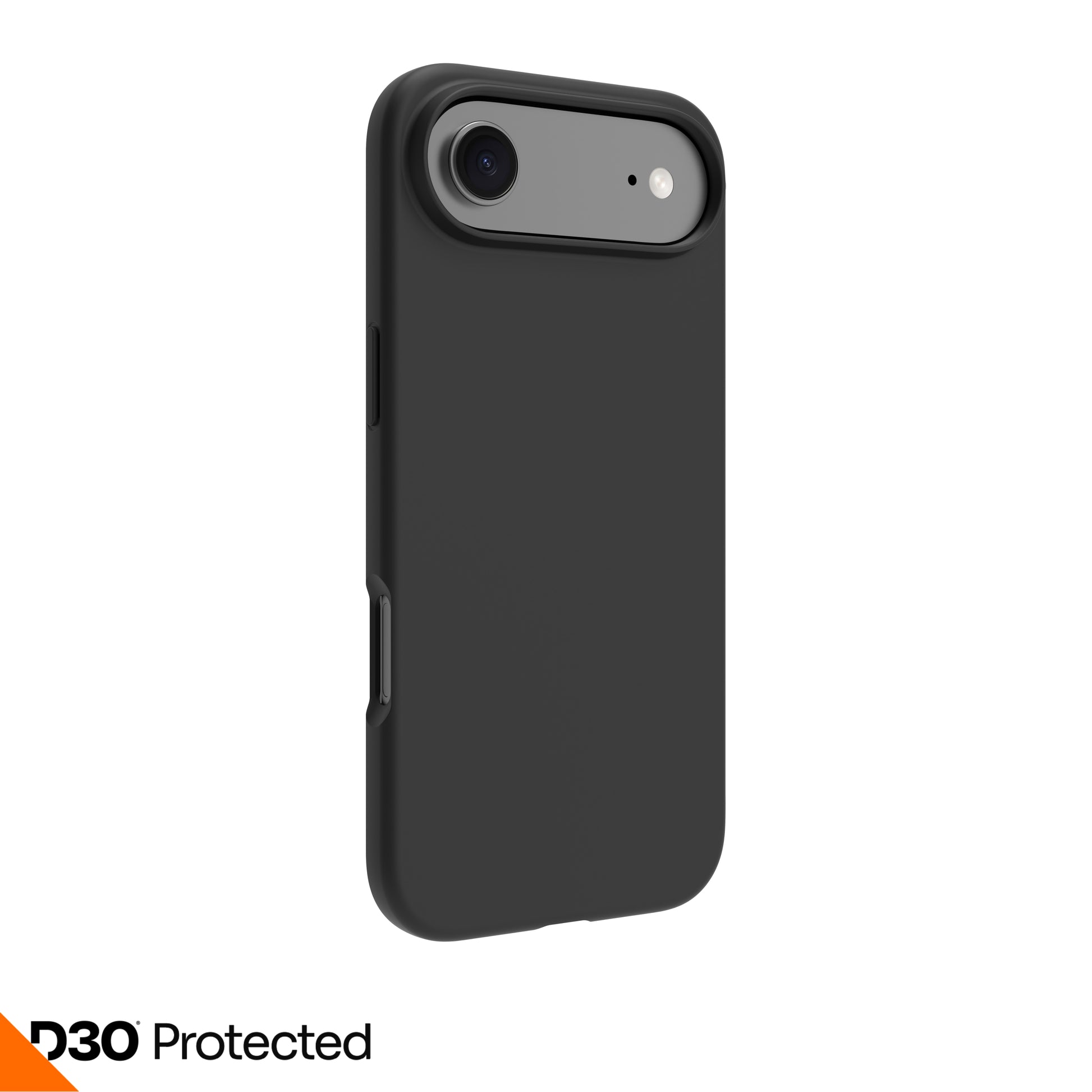 dbramante1928 Iceland Ultra D3O MS Backcover – für Apple iPhone 17 Air, schwarz, bis 4 m sturzsicher