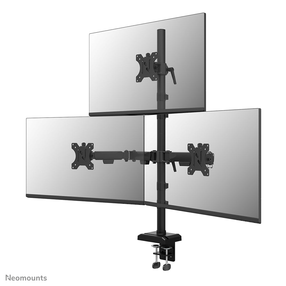 Neomounts DS60-600BL2-1 – Monitorarm Tischhalterung – 10–32" – bis 9 kg/Monitor – für VESA 75×75/100×100 mm