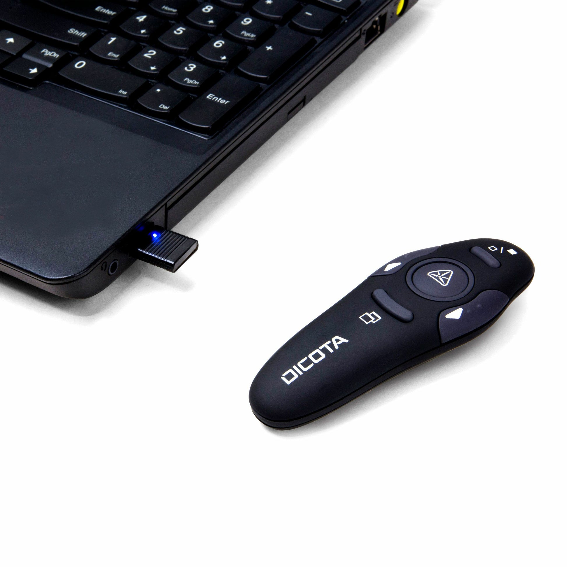 DICOTA Pin Point Fernbedienung – Funk – Plug and Play