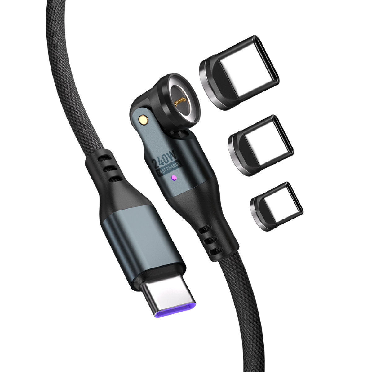 4smarts USB-Kabel, USB-C zu USB-C, 1,8 m, Lade-/Datenkabel, für Laptop, Smartphone, Smartwatch usw.
