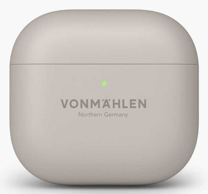 Vonmählen Thin Case – Schutzhülle – für AirPods Pro (2. Gen.) – Anti-Rutsch-Basis, tropfsicher – Creme