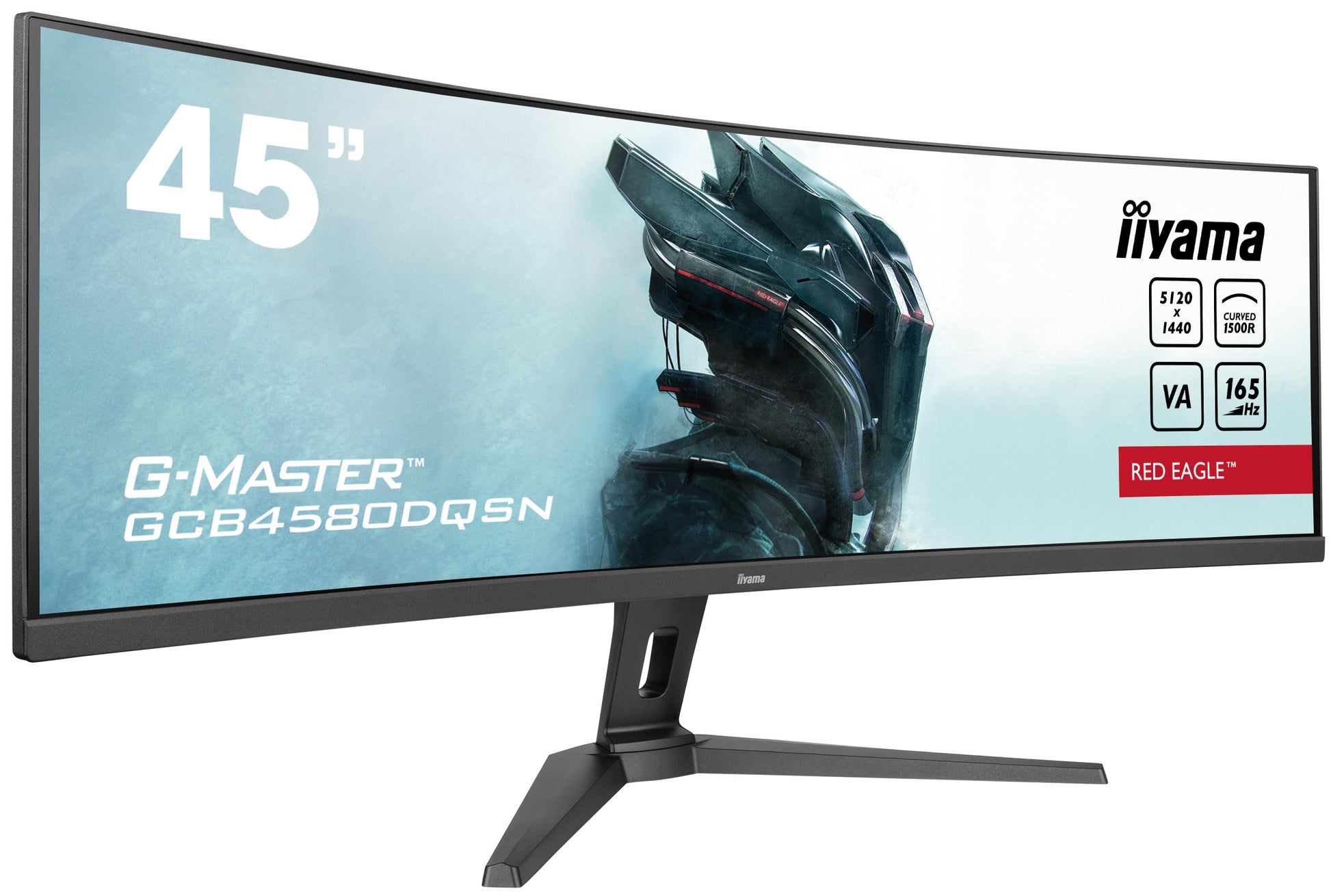 iiyama G-Master – Monitor, 44,5", 5120 × 1440, VA, 450 cd/m², Gebogen